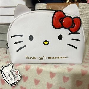 Hello Kitty White and Red Cosmetic Bag